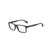 Glasses Emporio Armani , Black , Heren