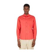 Pablo Twill Overhemd Meta Campania Collective , Red , Heren