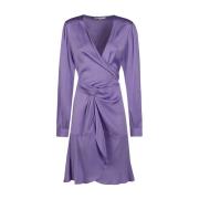 Wrap Dresses Silk95Five , Purple , Dames