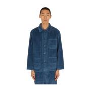 Velvet Corduroy Werkkleding Jas Meta Campania Collective , Blue , Here...