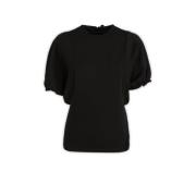 T-Shirts Mantù , Black , Dames