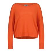 Round-neck Knitwear Van Kukil , Orange , Dames