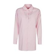 Noto Katoenen Shirt in Roze Feel me Fab , Pink , Dames