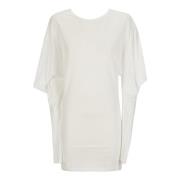 Origami Jersey Jurk Setchu , White , Dames