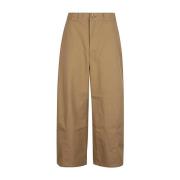 Wide Trousers Sarahwear , Beige , Dames