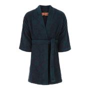 Robes Off White , Blue , Dames