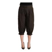 Cropped Trousers Gianfranco Ferré , Brown , Dames