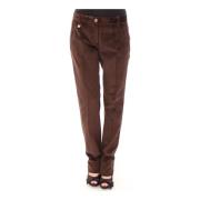 Straight Trousers Dolce & Gabbana , Brown , Dames