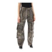 Straight Trousers Golden Goose , Multicolor , Dames