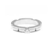 Pre-owned White Gold rings Chanel Vintage , Gray , Dames
