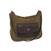 Pre-owned Fabric shoulder-bags Bottega Veneta Vintage , Brown , Dames