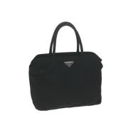 Pre-owned Fabric handbags Prada Vintage , Black , Dames