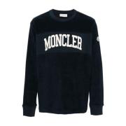 Sweatshirts Moncler , Blue , Heren