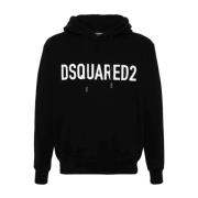 Hoodies Dsquared2 , Black , Heren