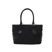 Pre-owned Canvas handbags Gucci Vintage , Black , Dames