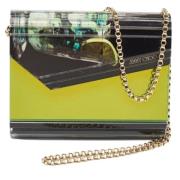 Pre-owned Leather clutches Jimmy Choo Pre-owned , Multicolor , Dames