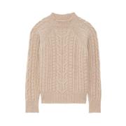 Louison beige jumper - Louison beige trui Ines De La Fressange Paris ,...