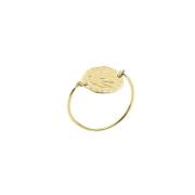 Vergulde Duif Ring Ines De La Fressange Paris , Yellow , Dames