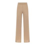 Wide Trousers Akep , Beige , Dames