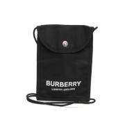 Pre-owned Fabric shoulder-bags Burberry Vintage , Black , Dames