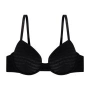 Bh met logo Emporio Armani , Black , Dames