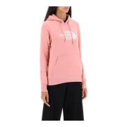 Hoodies The North Face , Pink , Dames