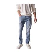 Slim-fit Jeans Salsa , Blue , Heren