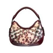 Pre-owned Leather handbags Burberry Vintage , Multicolor , Dames