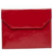 Pre-owned Leather clutches Bally Pre-owned , Red , Dames