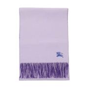 Winter Scarves Burberry , Purple , Unisex