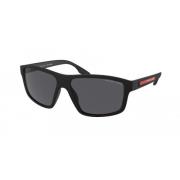 Zonnebril Linea Rossa PS 02Xs Prada , Black , Heren