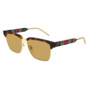 Stijlvolle zonnebril Gg0603S kleur 006 Gucci , Brown , Heren