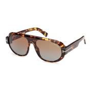 Blake-02 Zonnebril Bruin Gradient Lens Tom Ford , Multicolor , Heren