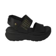 Flat Sandals Panama Jack , Black , Dames