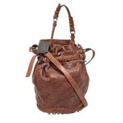 Pre-owned Leather handbags Alexander Wang Pre-owned , Brown , Dames