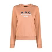 Rose Poudre Sweatshirt A.p.c. , Pink , Dames