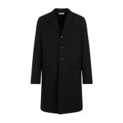 Single-Breasted Coats The Row , Black , Heren