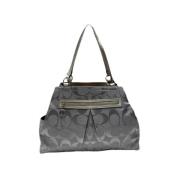 Pre-owned Cotton totes Coach Pre-owned , Gray , Dames