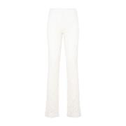 Stoffige witte broek Chloé , White , Dames