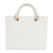 Handbags Elisabetta Franchi , White , Dames
