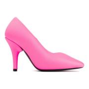 Neon Pink Stijlvolle Pumps Balenciaga , Pink , Dames