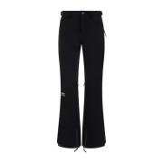 Zwarte Ski Broek Balenciaga , Black , Dames