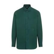Katoenen Ivy Shirt Burberry , Green , Heren