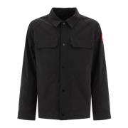 Burnaby Chore Overshirt Jas Canada Goose , Black , Heren