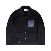 Werkkleding jas zwart Loewe , Black , Heren