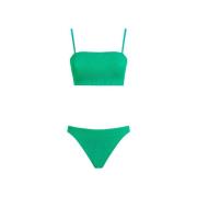 Smaragd Gigi Bikini Hunza G , Green , Dames