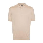 Polo Shirts Ermenegildo Zegna , Beige , Heren