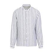 Gestreepte Button-Up Shirt Brunello Cucinelli , Multicolor , Heren