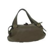 Pre-owned Leather shoulder-bags Loewe Pre-owned , Brown , Dames