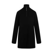 Zwarte Wol Pullover Sweater Balenciaga , Black , Dames